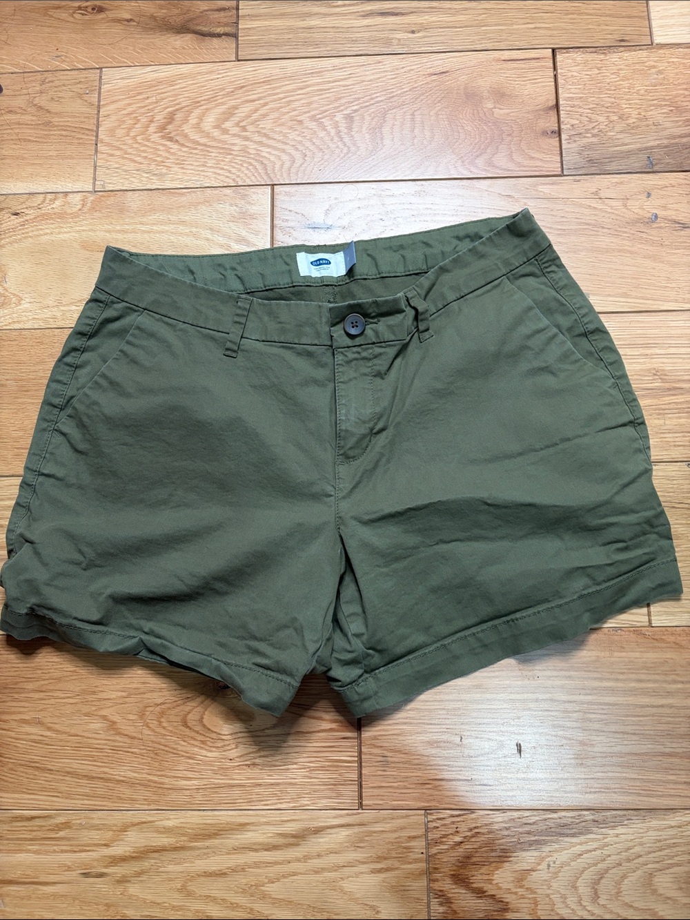 Old Navy Olive Green Bermuda Shorts
